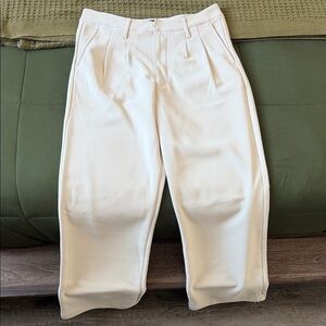 Turner Relaxed Trouser Pants - Cream